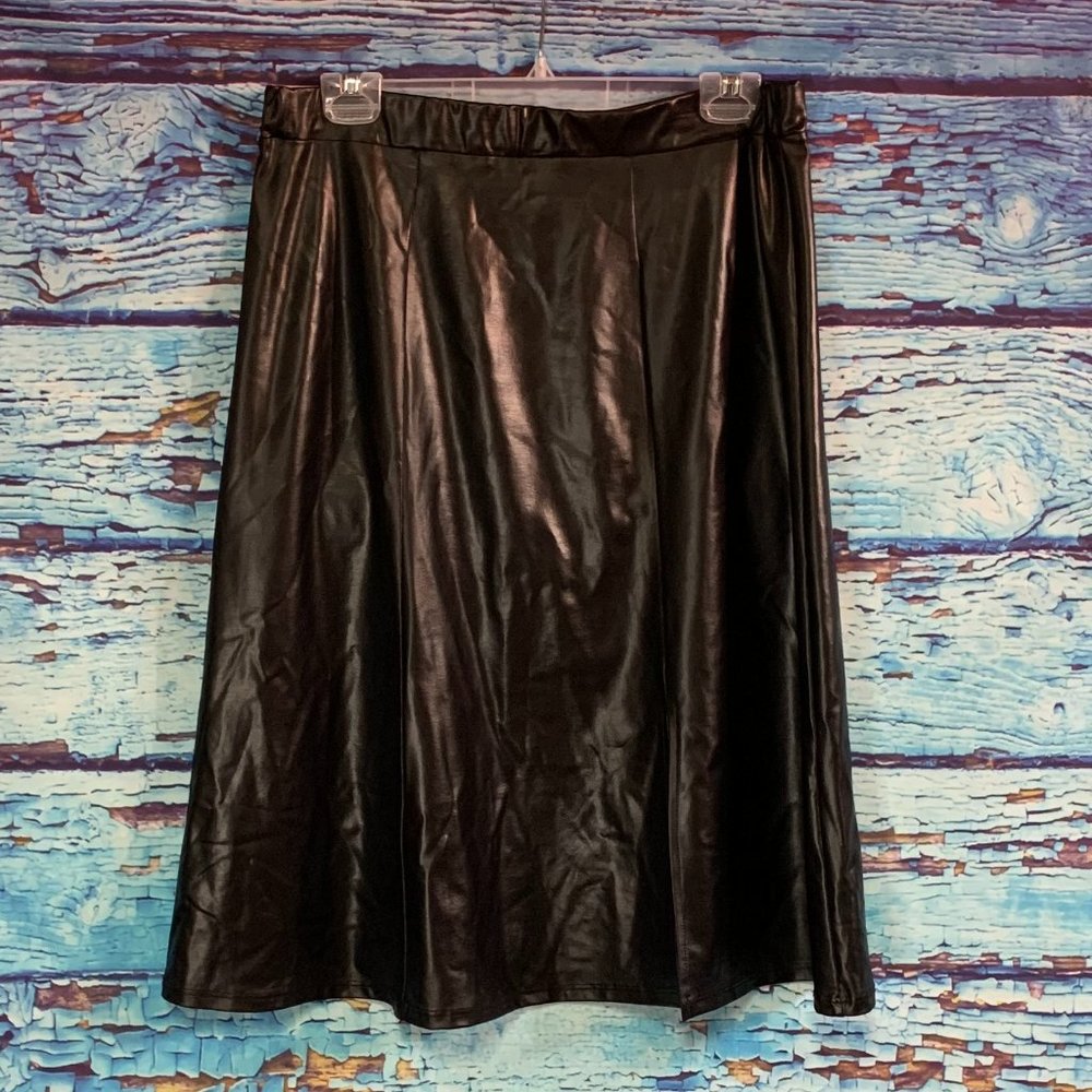 Mila & Milan Faux Leather Skirt